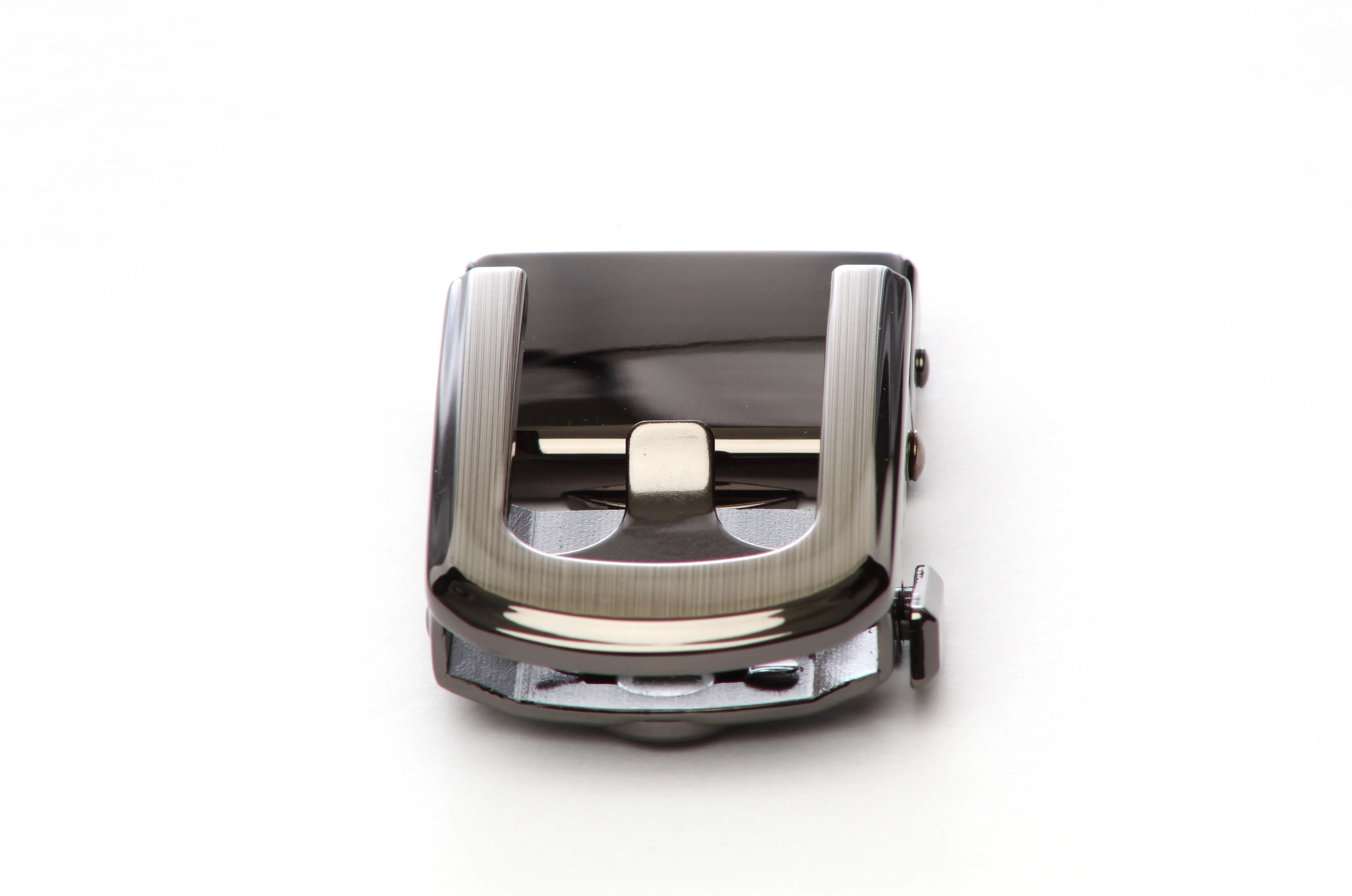 1.25" Traditional with a Curve in Formal Gunmetal
