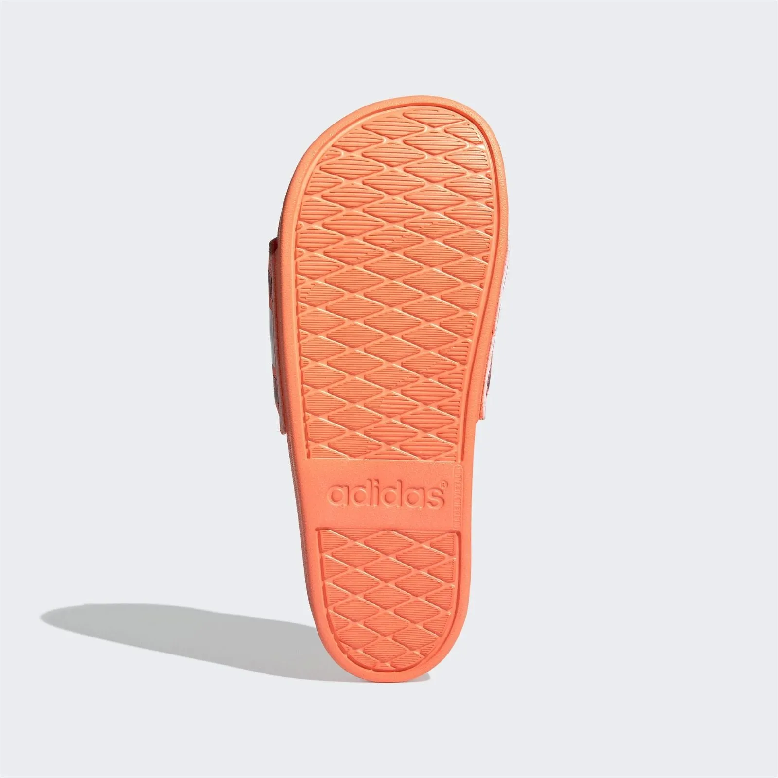 adidas Womens FARM Rio Adilette Comfort Slides - Orange