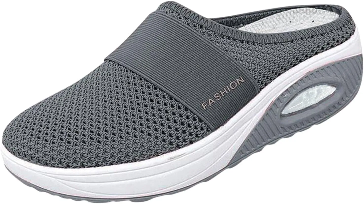 Cathalem Orthopedic Sneakers for Women, Women's Air Cushion Slip-On Walking Shoes Orthopedic Diabetic Walking Shoes