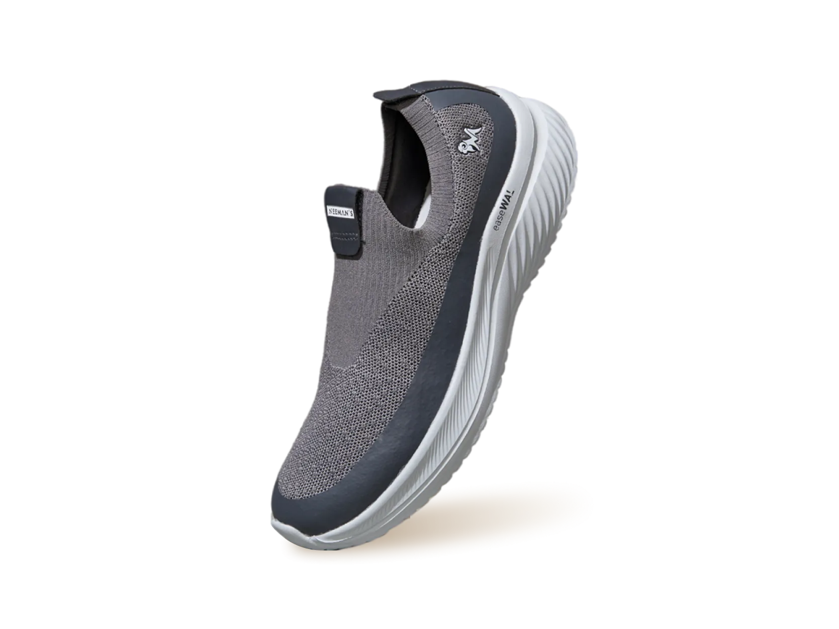 Ease Walk Slip Ons : Grey