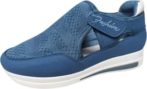 Ladmiple Sneakers For Women Slip On Low Cut Casual Walking Shoes Dressy Summer Comfort Fashion Platform Flats Loafers