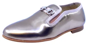 Luccini Girl's SALIX Cuerolite Natural Loafer - Gold
