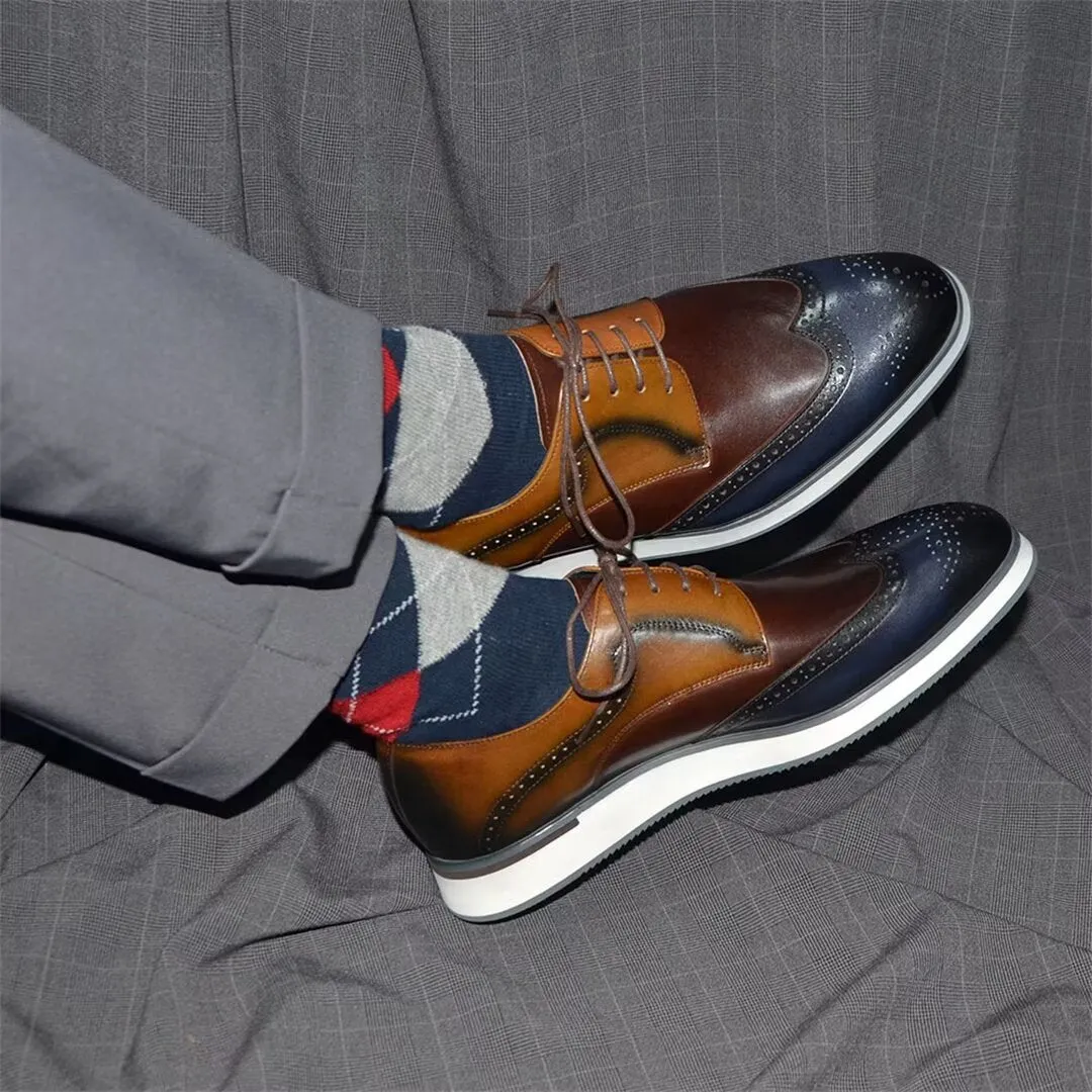 Modern Gentleman's Lace-Up Dress Shoes